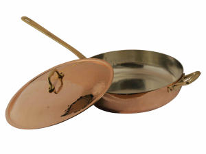 High Thickness Frying Pan 34 cm with lid 