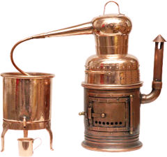 Ornamental alembic 5 liter