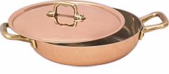 Two handled frying pan 22cm for INDUCTION COOKERS